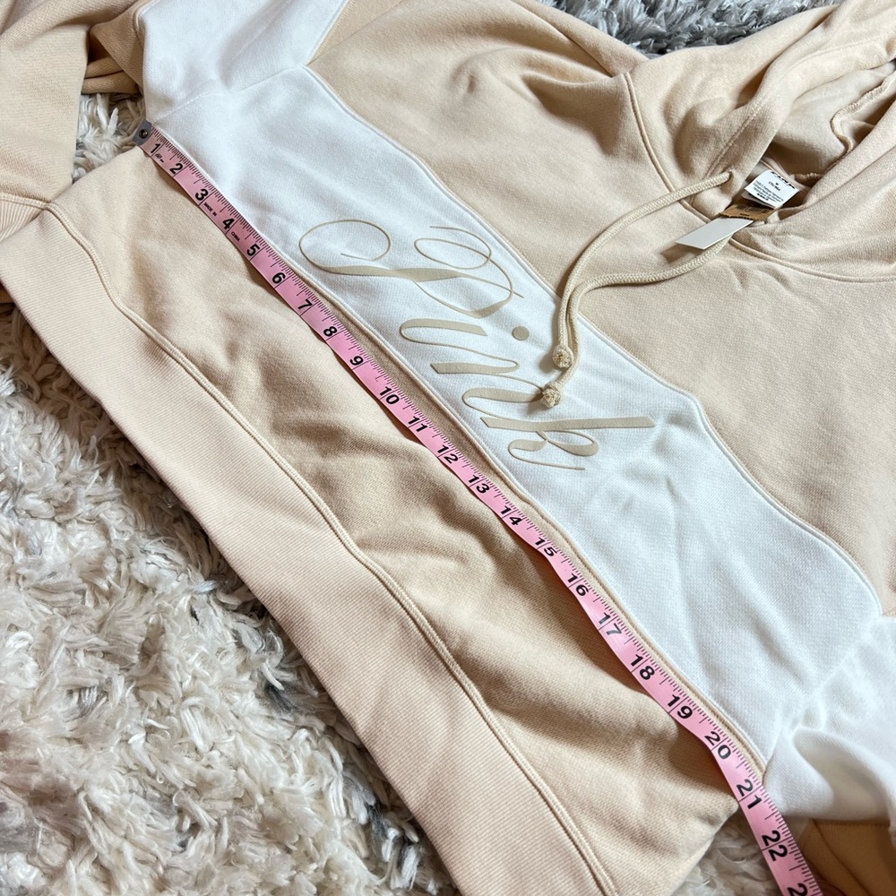 PINK Everyday Fleece Cropped Hoodie - Picture 5 of 8